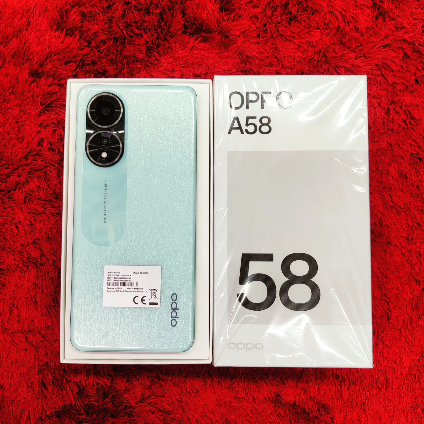 OPPO A58 GLOBAL (Used, Like New, 8/128GB, Full Box)