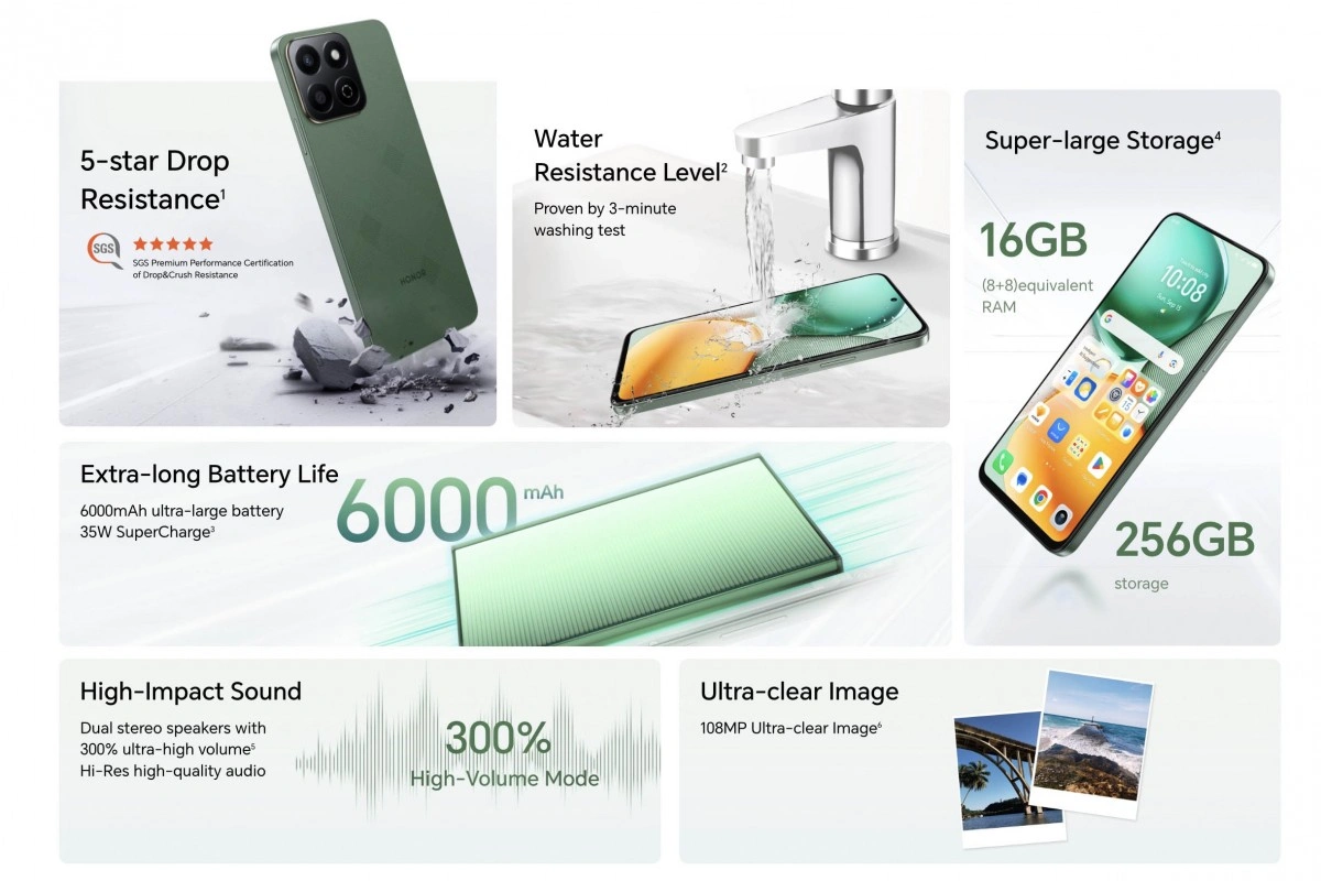 Honor X7C 8/256GB OFFICIAL