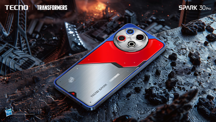 Tecno Spark 30 Pro Transformers Editon 8/256GB OFFICIAL